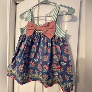 Size 10 Matilda Jane Top Owl and Fox floral